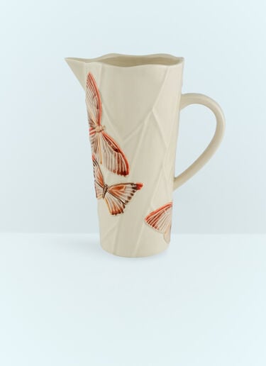 Cloudy Butterflies Pitcher Bordallo Pinheiro Cloudy Butterflies Pitcher Cream wps0691270