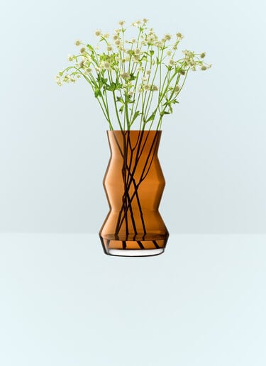 LSA International Large Sculpt Vase Brown wps0691321