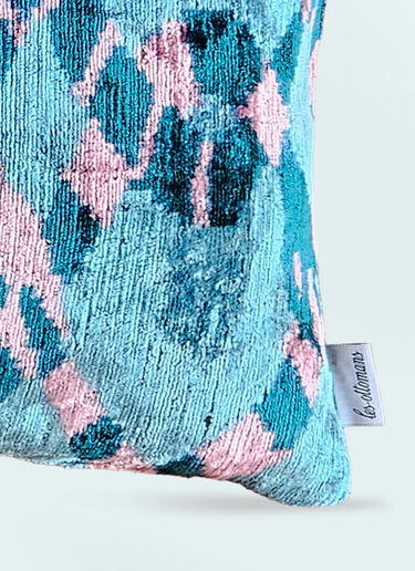 Velvet Cushion Les-Ottomans Velvet Cushion Blue wps0691365
