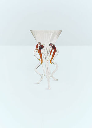 Les-Ottomans Medusa Glass Red wps0691370