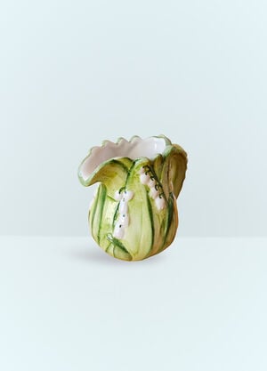 Les-Ottomans Lily Of The Valley Milk Pot Multicolour wps0691381