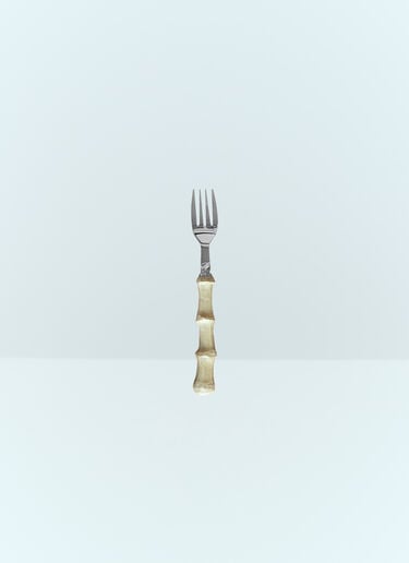 Les-Ottomans Set Of Five Bamboo Cutlery Silver wps0691394