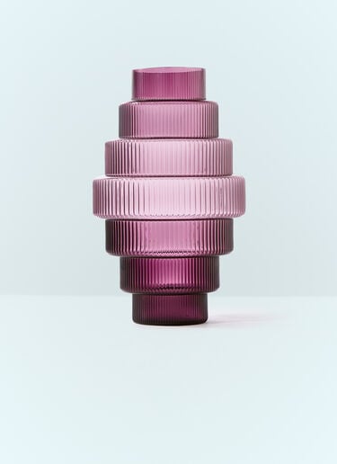 POLSPOTTEN Extra Large Steps Vase Purple wps0691438