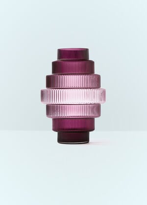 POLSPOTTEN Large Steps Vase Purple wps0691440