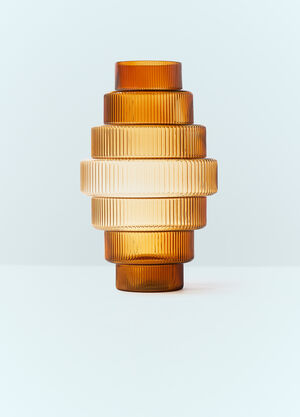 POLSPOTTEN Extra Large Steps Vase Yellow wps0691441
