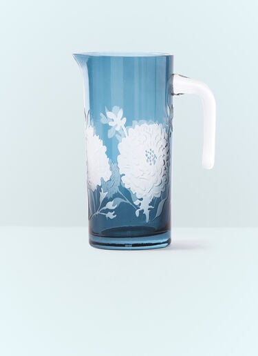 POLSPOTTEN Peony Pitcher Blue wps0691443