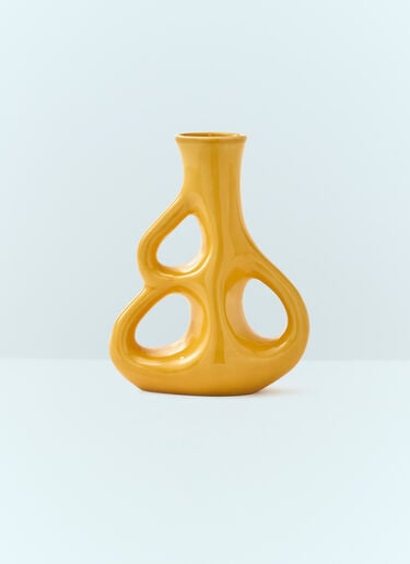 POLSPOTTEN Three Ears Vase Yellow wps0691487