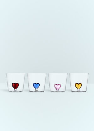 Ichendorf Milano Set Of Four Cuore Tumblers Multicolour wps0691488