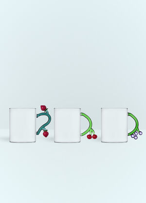 Ichendorf Milano Set Of Three Fruits And Flowers Mugs Multicolour wps0691492
