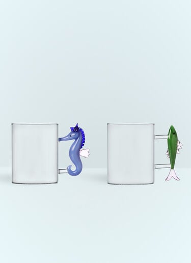 Set Of Six Marine Garden Mugs Ichendorf Milano Set Of Six Marine Garden Mugs Clear wps0691500