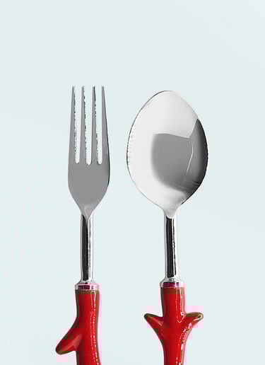Coral Serving Set Les-Ottomans Coral Serving Set Red wps0691543