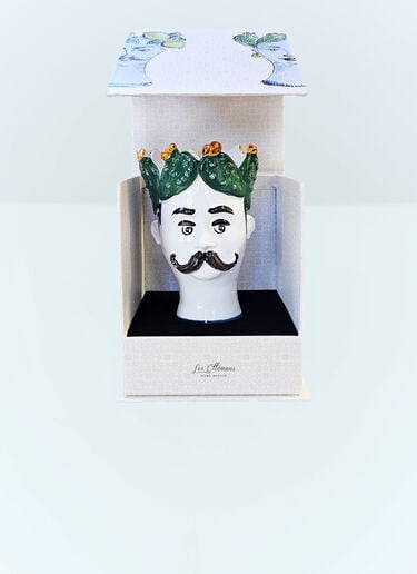 Les-Ottomans Ficus Man Candle White wps0691548