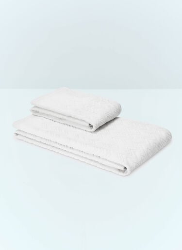 Missoni Set Of Two Chalk Towels White wps0691598
