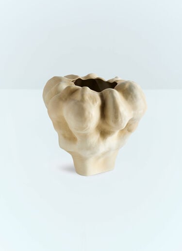 L'Objet Timna Short Vase Beige wps0691611