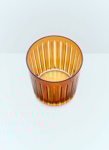 L'Objet Set Of Four Prism Cocktail Glasses Orange wps0691620