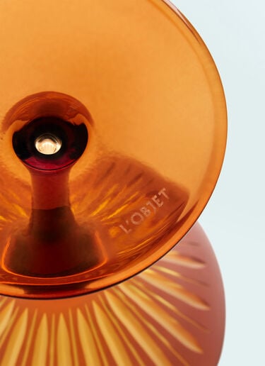 L'Objet Set Of Four Prism Martini Glasses Orange wps0691622
