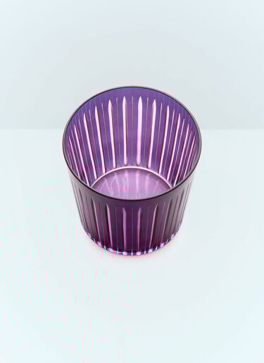 L'Objet Set Of Four Prism Cocktail Glasses Purple wps0691623
