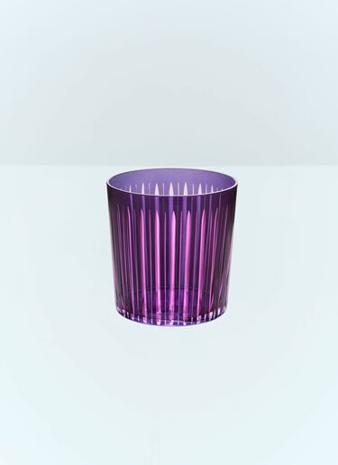 L'Objet Set Of Four Prism Cocktail Glasses Purple wps0691623