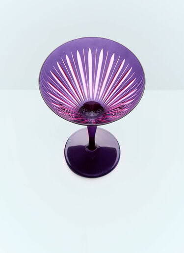 Set Of Four Prism Martini Glasses L'Objet Set Of Four Prism Martini Glasses Purple wps0691625