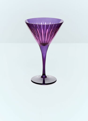 Set Of Four Prism Martini Glasses L'Objet Set Of Four Prism Martini Glasses Purple wps0691625