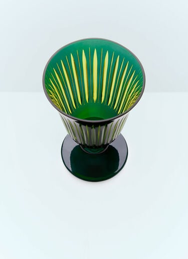 L'Objet Set Of Four Prism Wine Glasses Green wps0691627