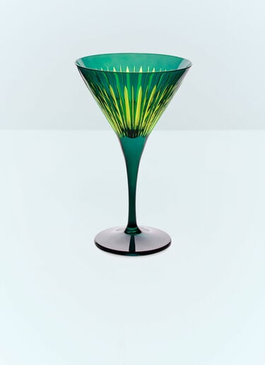 Set Of Four Prism Martini Glasses L'Objet Set Of Four Prism Martini Glasses Green wps0691628