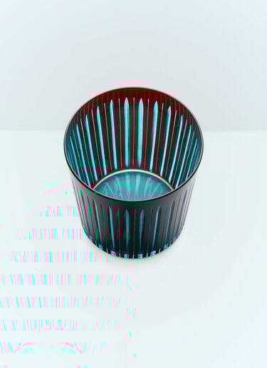 L'Objet Set Of Four Prism Cocktail Glasses Burgundy wps0691629