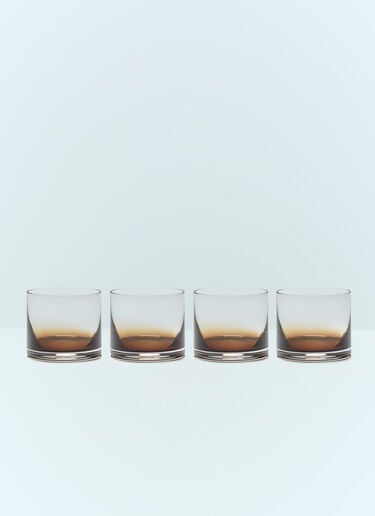Serax Set Of Four Amber Zuma Tumblers Brown wps0691665