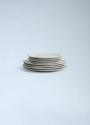 101 Copenhagen Native Dinner And Dessert Plate Set Cream wps0691747