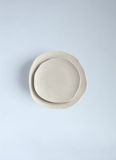 101 Copenhagen Native Dinner And Dessert Plate Set Cream wps0691747