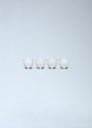 Serax x Ann Demeulemeester Set Of Four Grace Tumbler Glasses Clear wps0691764