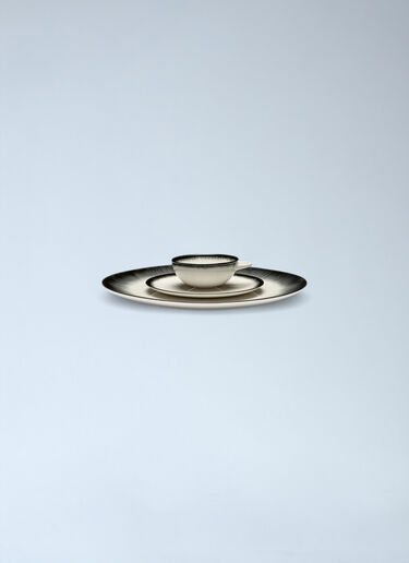 Set Of Two Dé Starter Plates Serax x Ann Demeulemeester Set Of Two Dé Starter Plates Black wps0691777