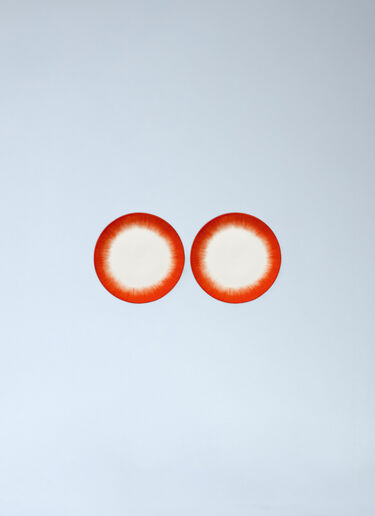 Set Of Two Dé Dinner Plates Serax x Ann Demeulemeester Set Of Two Dé Dinner Plates Red wps0691780