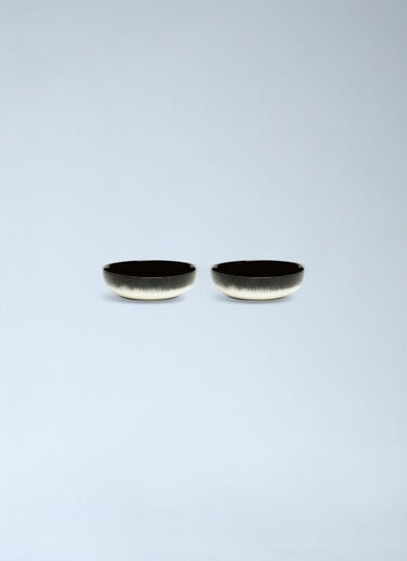 Serax x Ann Demeulemeester Set Of Two Dé Bowls Black wps0691781
