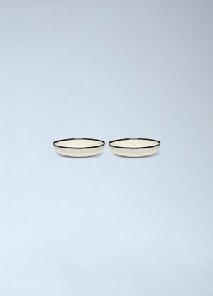 Serax x Ann Demeulemeester Set Of Two Dé Deep Plates White wps0691782