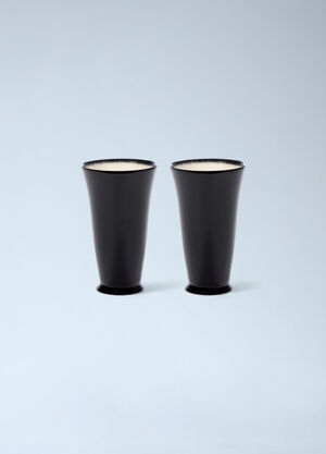 Serax x Ann Demeulemeester Set Of Two Dé Mugs Black wps0691786