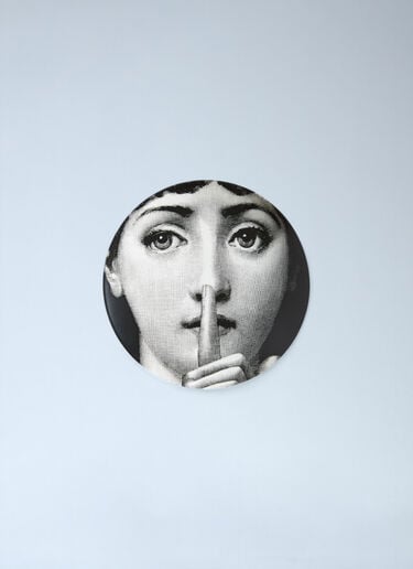 Tema e Variazioni N.334 Wall Plate Fornasetti Tema e Variazioni N.334 Wall Plate White wps0691801