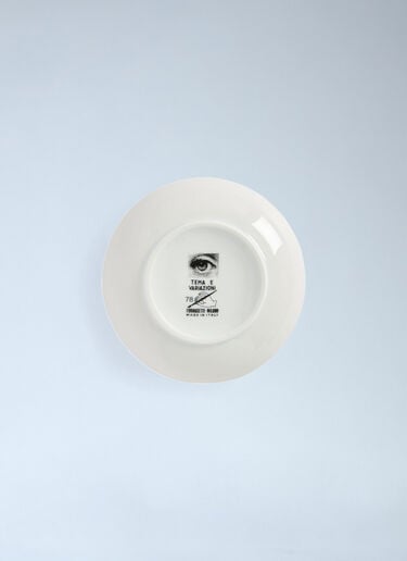 Fornasetti Tema e Variazioni N.78 Round Box White wps0691814