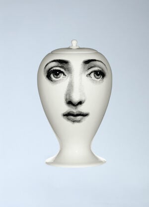Fornasetti Buonanotte Vase White wps0691816