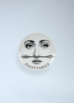 Fornasetti Tema e Varazione N.356 Sagittarius Wall Plate White wps0691897