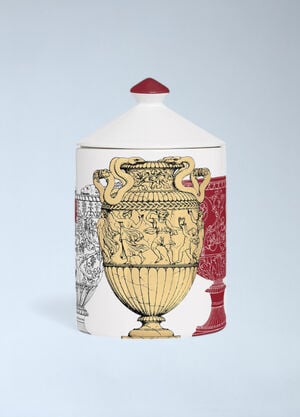 Fornasetti Small Se Poi Reperti Candle Multicolour wps0691902
