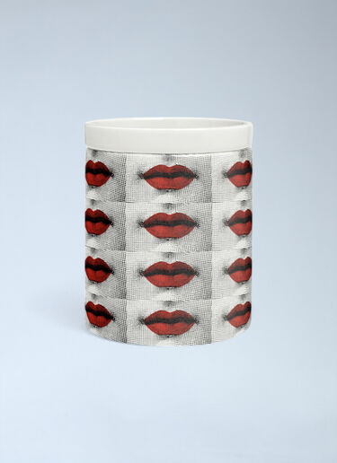 Fornasetti Large Nel Mentre Bocche Candle Multicolour wps0691905
