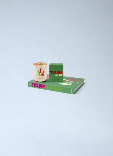 Assouline Tulum Gypset Travel Candle Green wps0691921