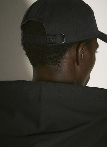Y-3 JFA 로고 패치 베이스볼 캡  블랙 yjf0158015
