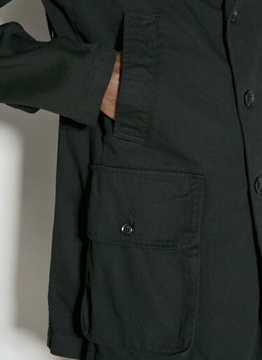 J-Box PK Single-Breasted Blazer Yohji Yamamoto J-Box PK Single-Breasted Blazer Black yoy0154002