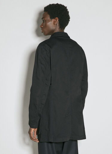 J-Box PK Single-Breasted Blazer Yohji Yamamoto J-Box PK Single-Breasted Blazer Black yoy0154002