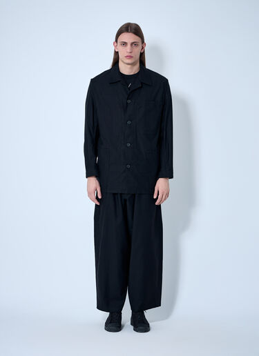 ボタンダウンシャツ Yohji Yamamoto ボタンダウンシャツ ブラック yoy0160002