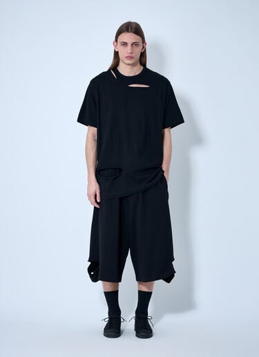 Slash T-Shirt Yohji Yamamoto Slash T-Shirt Black yoy0160009