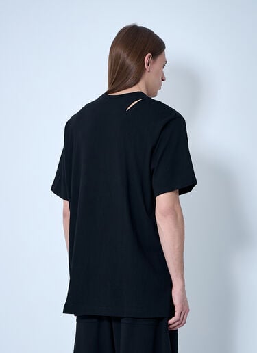 Slash T-Shirt Yohji Yamamoto Slash T-Shirt Black yoy0160009