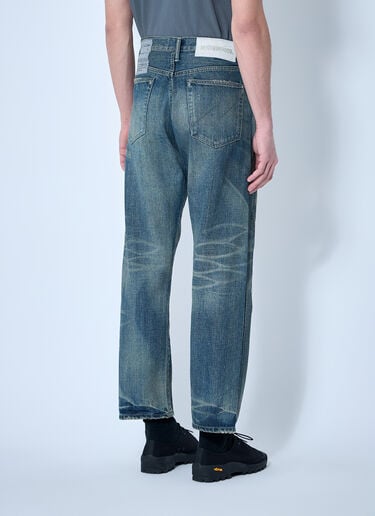 Yohji Yamamoto ロゴ刺繡ジーンズ  ブルー yoy0160020